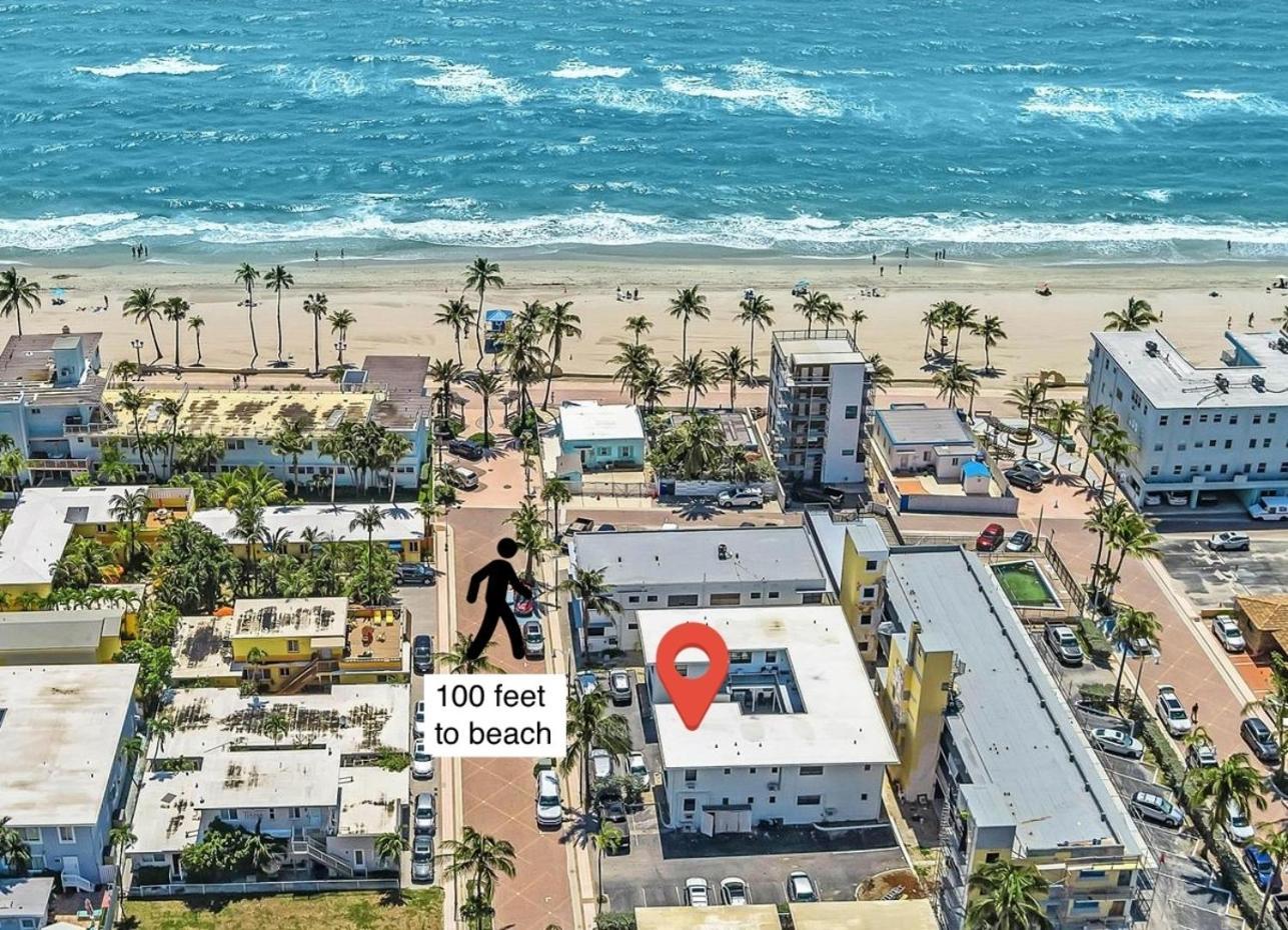 Beachfront & Pool Near Marriott Hollywood Beach Экстерьер фото
